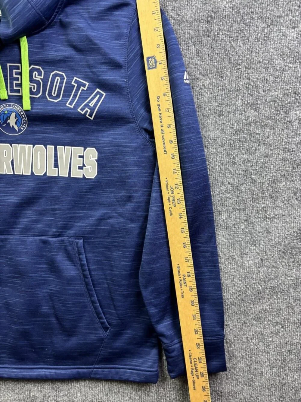 Minnesota Timberwolves‎ Hoodie Sweatshirt Youth Boys Medium Blue NBA Basketball